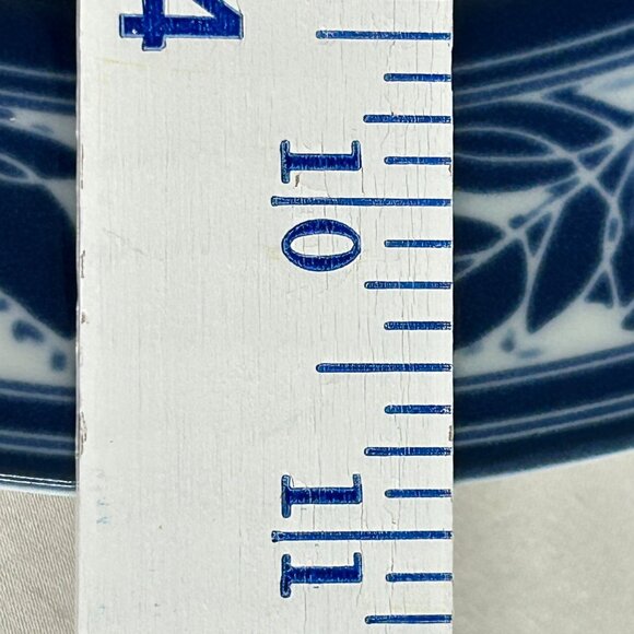 Dansk Ceylon 11" Blue White Dinner Plates Set Of 2 - Picture 11 of 12